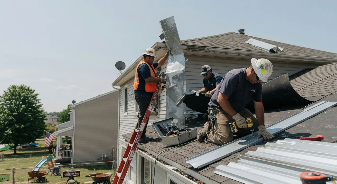 Metal Roofing Installation in Red Oak, OK near me